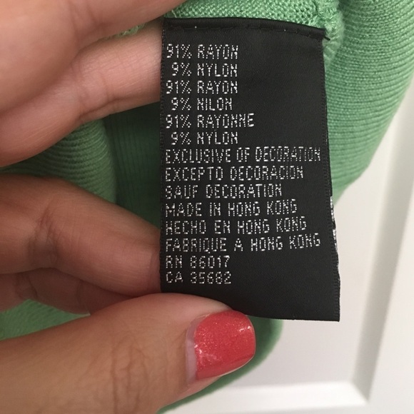 bebe XS Green Sequined Sleeveless Sweater - Soft & Comfy - Picture 5 of 6